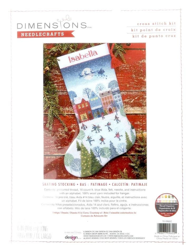 Winter Friends Counted Cross Stitch Stocking Kit by Dimensions 
