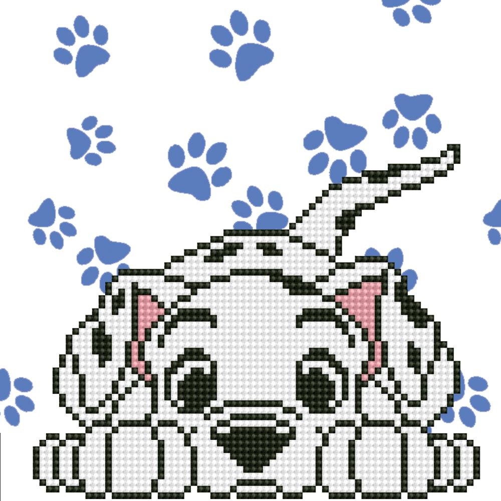 Diy Diamond Dotz Disney 101 Dalmatians Puppy Dog Facet Art Etsy