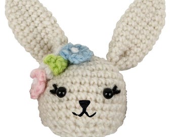 DIY Easter Bunny Head Kids Crochet Kit