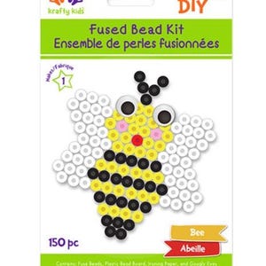 DIY Krafty Kids Bee Fused Bead Ironing Craft Kit