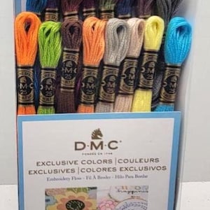 DMC Exclusive Colors Floss Collectors Edition Thread Pack of 16 Skein