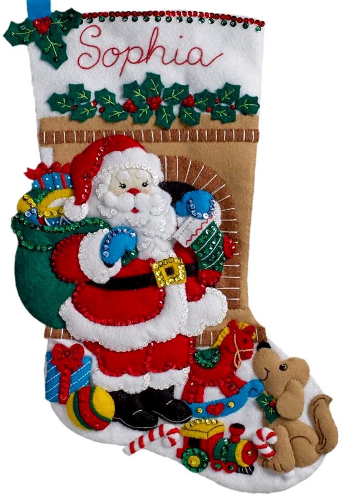 Kit Calza Natale Bucilla - Pupazzo Di Neve Feltro 45,7cm