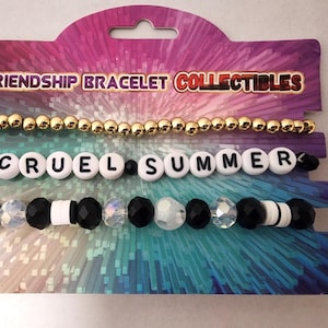 Cruel Summer Taylor Bracelet Eras Tour Beaded Friendship Bracelets Gift Set