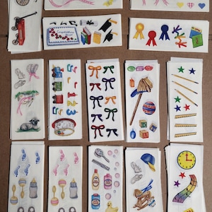 Creative Memories Scrapbook Sticker Sheet Lot 150 sheets Baby 2
