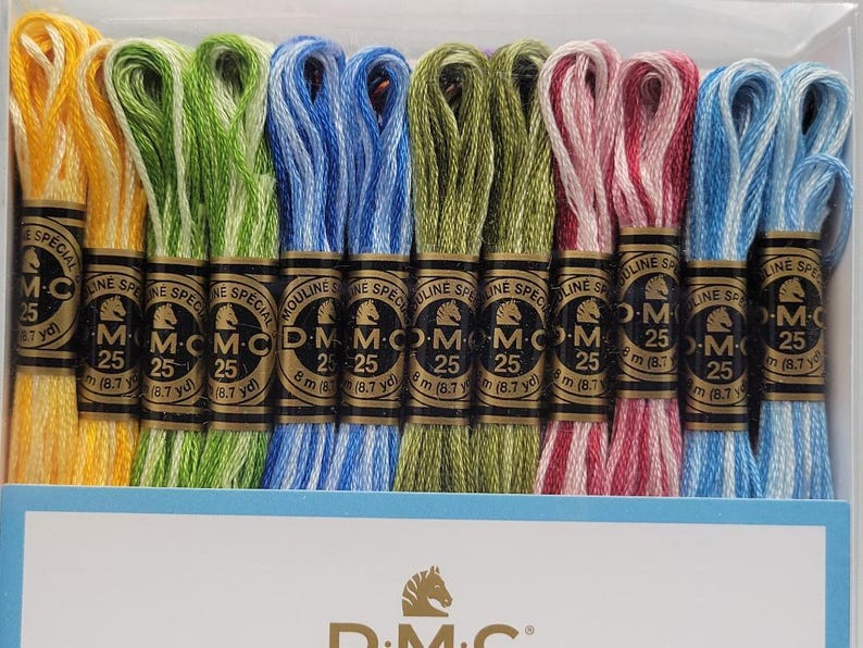 DMC Variegated Floss Collectors Edition Thread Pack of 36 Skeins - Etsy