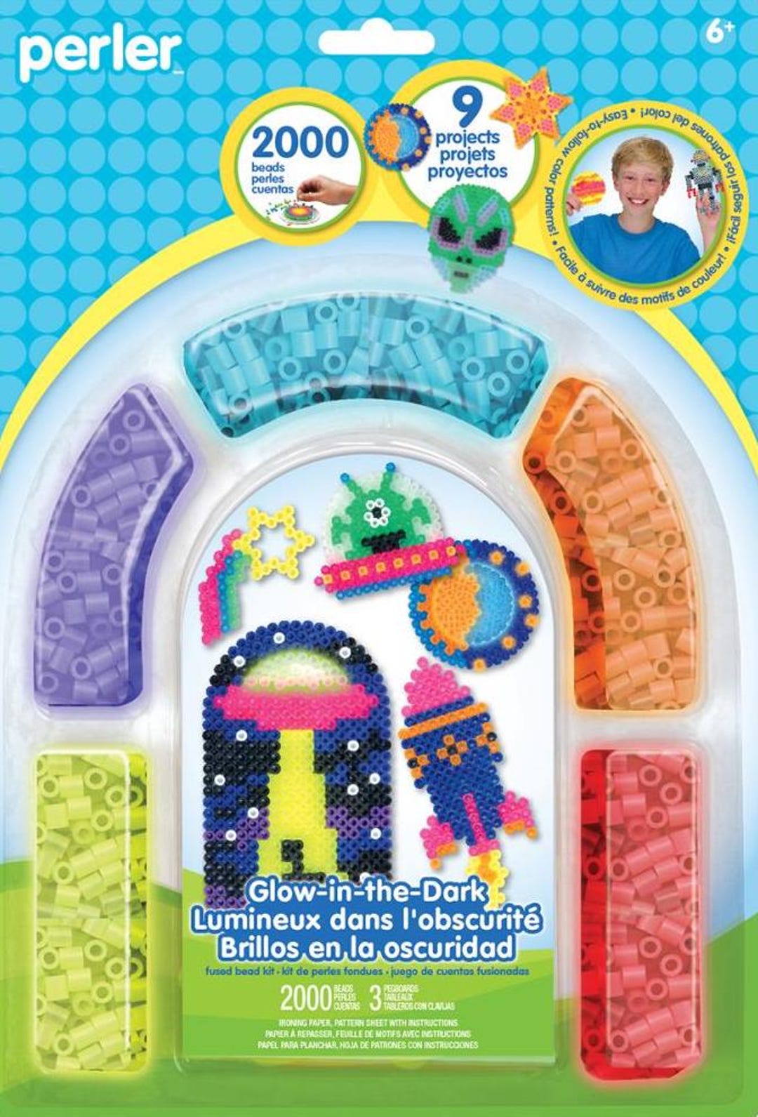 Perler Bügelpapier-Rolle – 6,2 M X 30,5 Cm – Säurefrei – Für Perlenbilder & Bügelperlen – Bastelzubehör