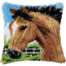 16X16 inch Dolphin Pattern Paint Cross Stitch YHORSE Latch Hook Kit for DIY Throw Pillow Cover Sofa 