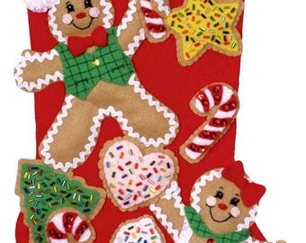 Bonhommes de neige de Noël Chaussettes Santa Hats Holly Boxes Cookies