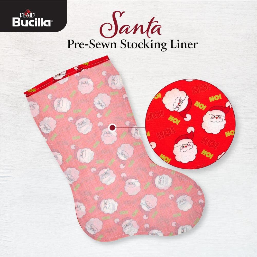 Shop Plaid Bucilla ® Seasonal - Felt - Stocking Kits - Vintage Christmas -  89457E - 89457E