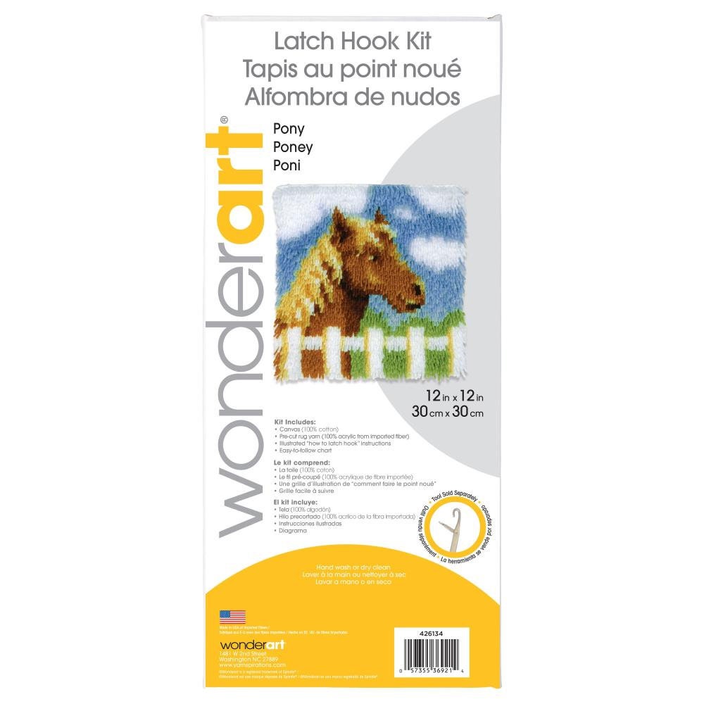 Wonderart® Tabby Latch Hook Kit