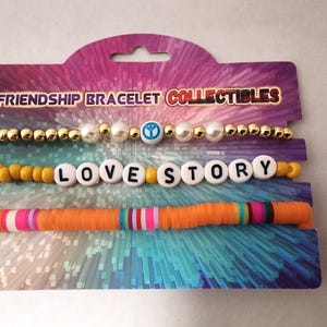 Love Story Taylor Armband Eras Tour Perlen Freundschaftsbänder Set