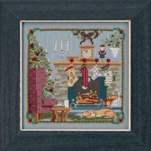 DIY Mill Hill Stockings Were Hung Christmas Counted Cross Stitch Kit