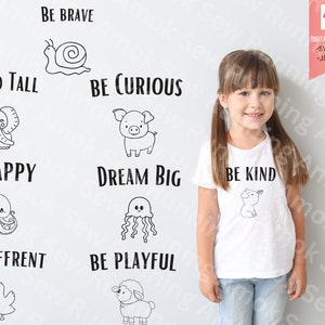 Gezonde dierenaanmoedigingsbundel - Digitaal downloadshirt, Matching, Cadeau-ideeën, Leuk ontwerp BFF- Svg | Png | Pdf | |Jpg
