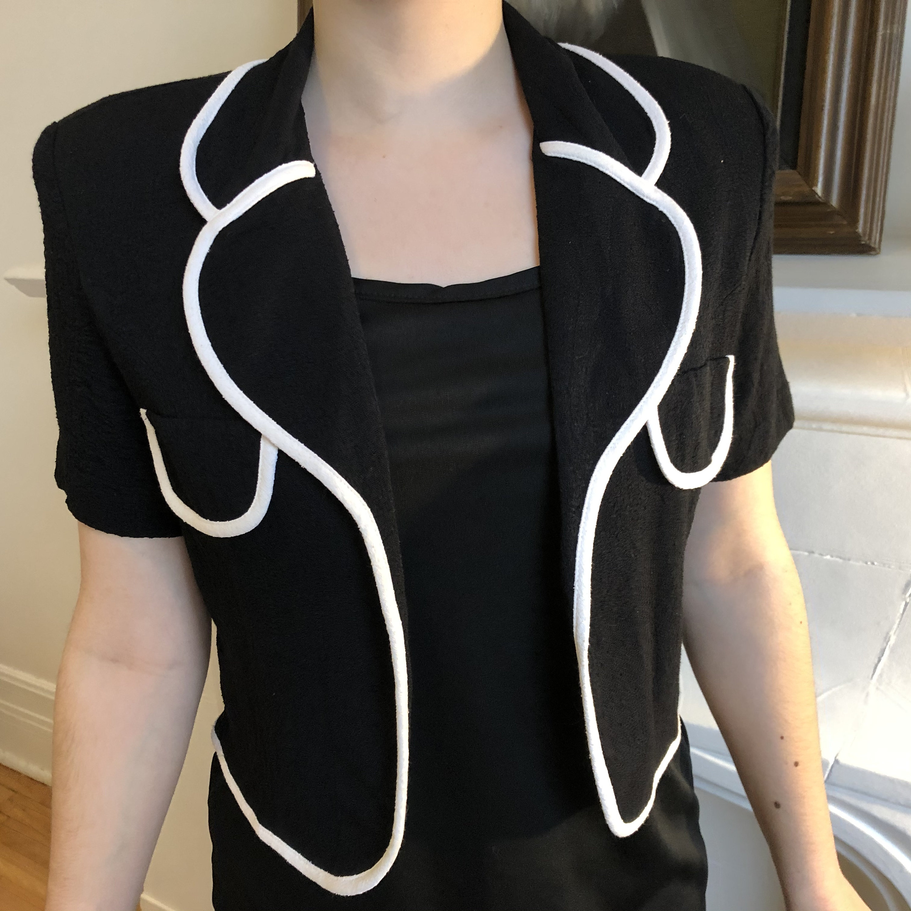 Vintage Lori Weidner Short Dress Jacket 