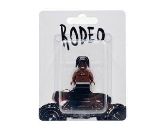 Custom action figure | Lego Minifigure | Handmade Vinyl Record Decor Art