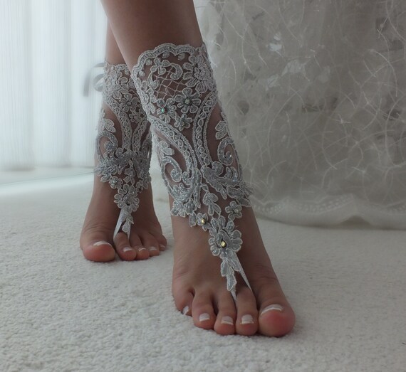 silver grey sandals for wedding