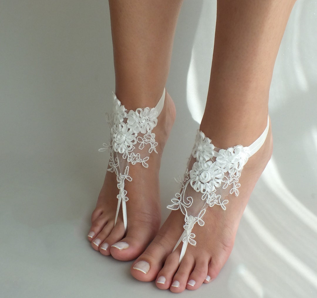 Zapatos de playa, Sandalia descalza de encaje Sandalias descalzas