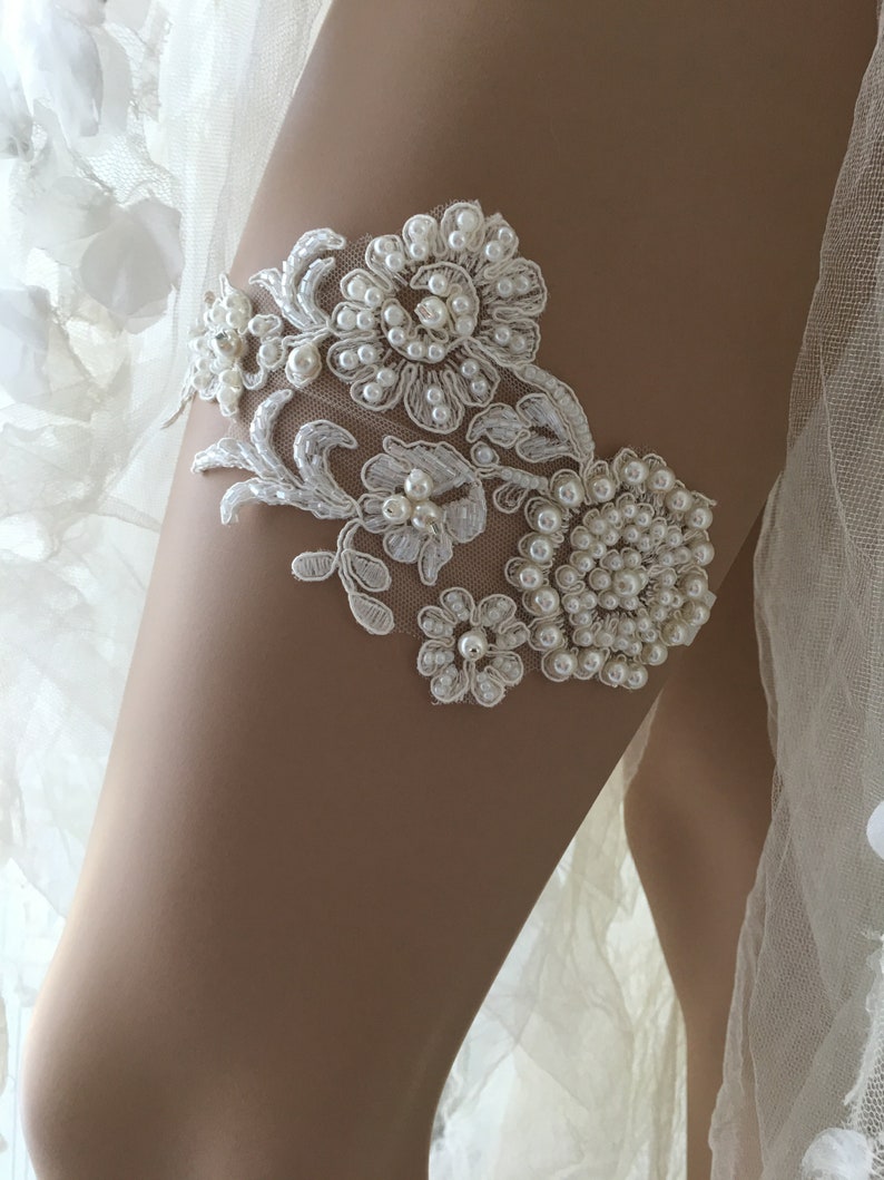 Wedding Garter Belt Garters for Wedding Elegant Garter Bridal Etsy