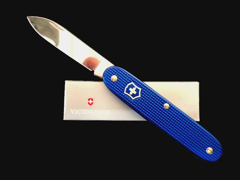 Swiss Army Knife VICTORINOX Alox PIONEER SOLO Blue Special Etsy