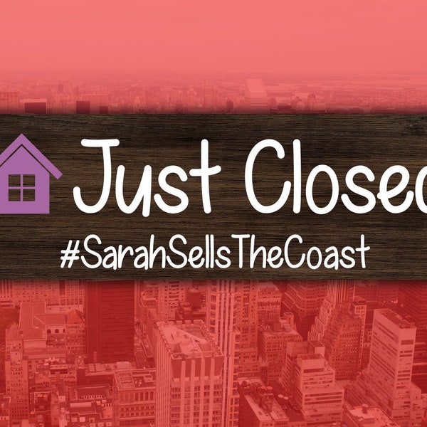 Just Closed Sign Etsy