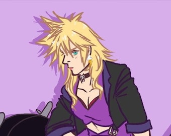 Miss Cloud Poster Print
