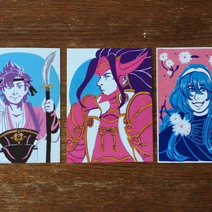 Fire Emblem Posca Prints