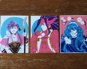 ファイアーエムブレムif：ザンダーとリョウマ - ポスター 13x19 - Etsy