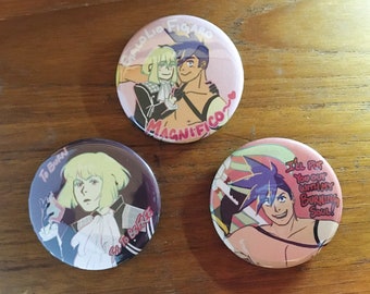 Promare 2.25” Buttons