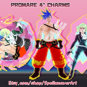 Promare 4” Charms