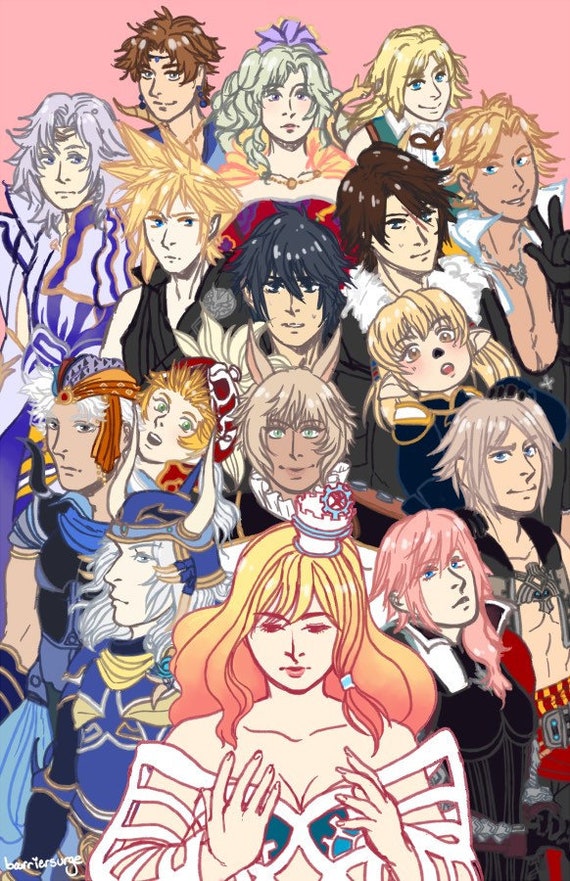 Final Fantasy Dissidia NT Poster Print - Etsy