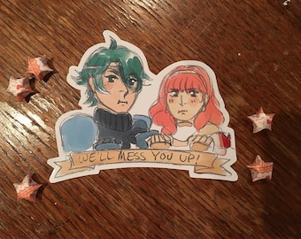 Fire Emblem Echoes: Alm & Celica Sticker