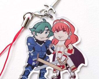 Fire Emblem Echoes 2" Alm & Celica Charm