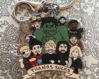 Everybody In The Galaxy Hates Grape Alien Man 3" Keychain