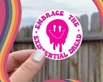 Existential Dread Sticker: End of the World Humor