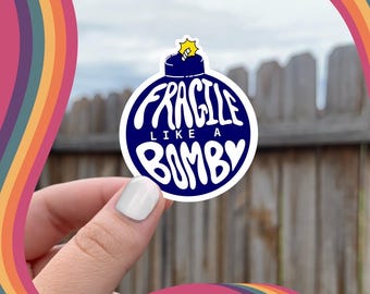 Fragile Like a Bomb, Feminist Vinyl Decal
