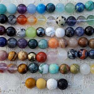 3 bead crystal choker image 4