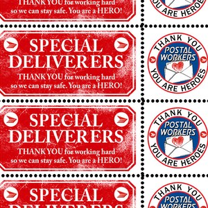 ¡Escritores de cartas de Canadá! - Muestre a sus trabajadores postales que le importa - Canada Post "Entregadores Especiales" - ¡Gracias!   Artistas/Sellos