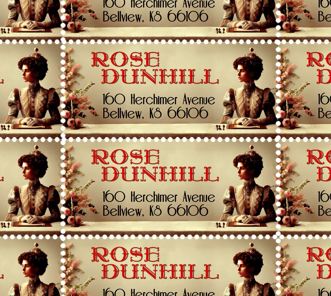 Victorian Elegance - Custom Return Address Labels - Gummed and ...