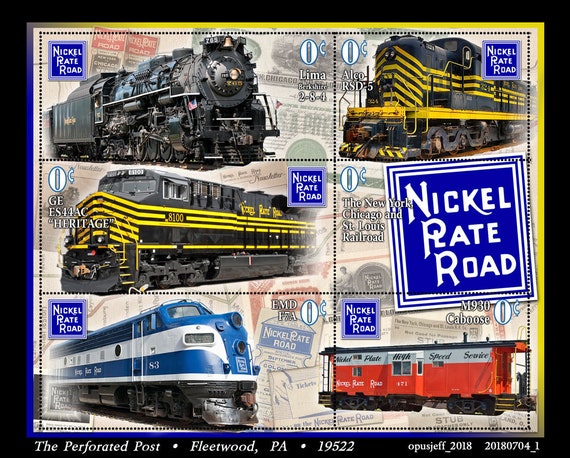 Nickel Plate Road the New York Chicago Adn St. Louis Railroad 