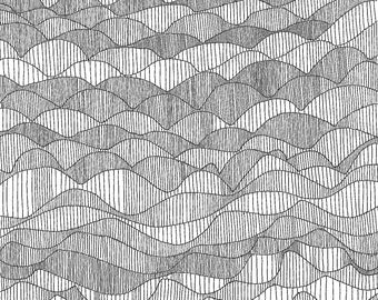 Onde in bianco e nero