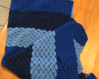 70s/80s Vintage Afghan Throw