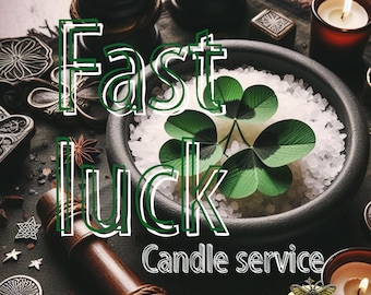 Fast Luck Candle Spell: Witchcraft Ritual, Photos & Card Reading