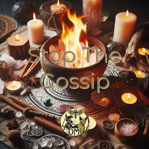 Stop Gossip candle ! Witchcraft ritual spell  *photos* | cast within 24 working hours by odonnamoon