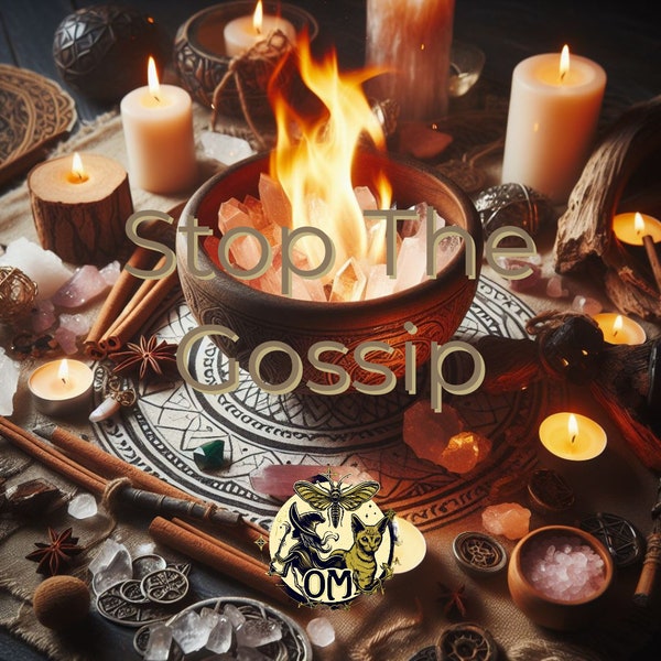 Stop Gossip candle ! Witchcraft ritual spell  *photos* | cast within 24 working hours by odonnamoon