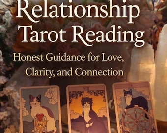 Relationship Tarot Reading: Love Clarity, Truth, Feelings (Same Hour Option)