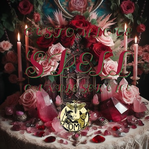 Custom Love Spell Candle Ritual: Personalized Witchcraft Photos