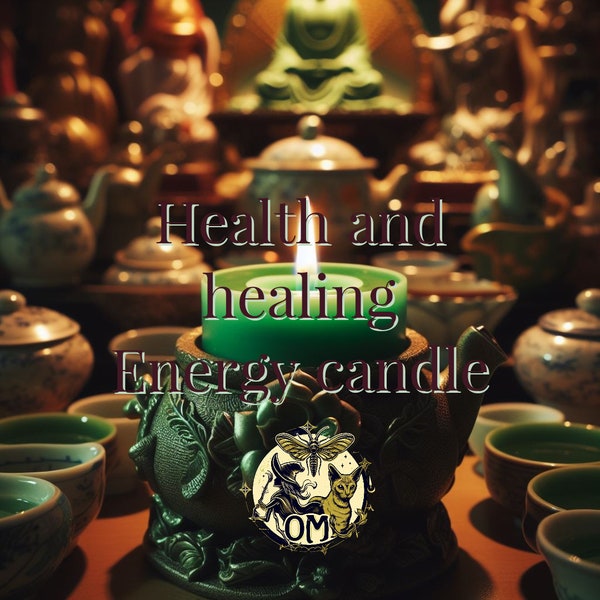 Health and healing energy candle - a pick me up spell photos