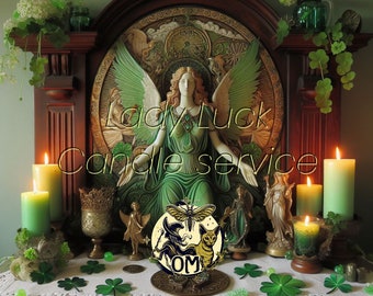 LADY LUCK candle ! Witchcraft ritual spell  *photos* | cast within 24 working hours by odonnamoon