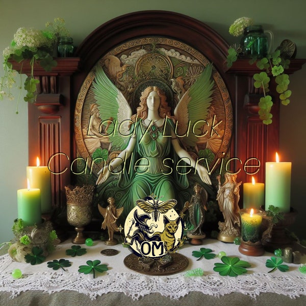 LADY LUCK candle ! Witchcraft ritual spell  *photos* | cast within 24 working hours by odonnamoon