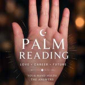 Detailed Palm Reading: Love, Career, Future Insights - Etsy witch -